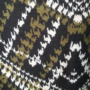 Houndstooth print dress